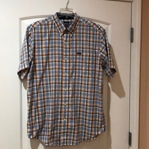 Chaps men’s shirt sleeve shirt.